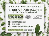 Talas'ta tıbbi ve aromatik bitkiler semineri