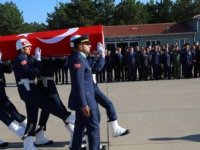 Kayseri şehitleri İzmir'e uğurlandı